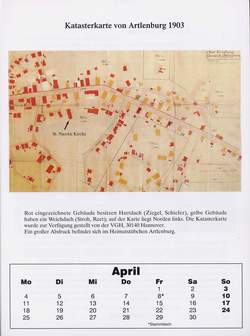 Heimatkalender April 2005, 2. Blatt