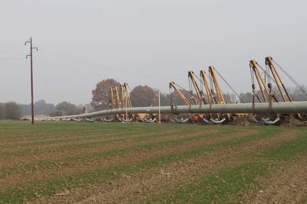 Bohrung unter die Elbe